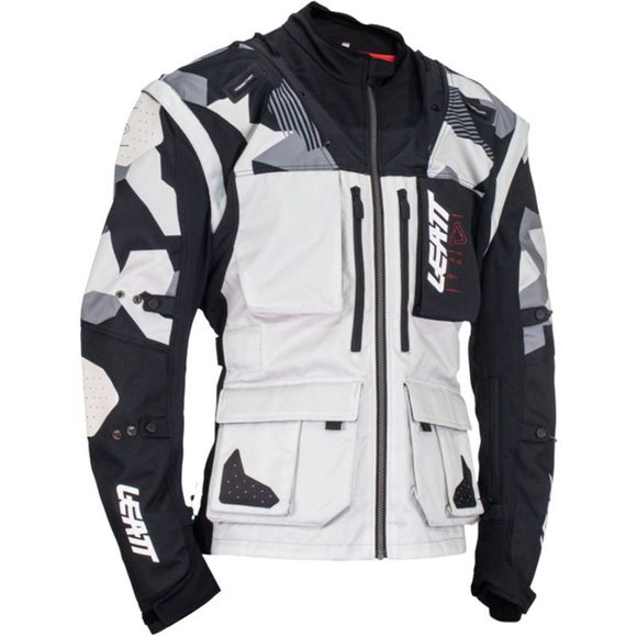 Leatt 5.5 ENDURO 2024 Enduro Jacket - Grey / RedRef: LB0724