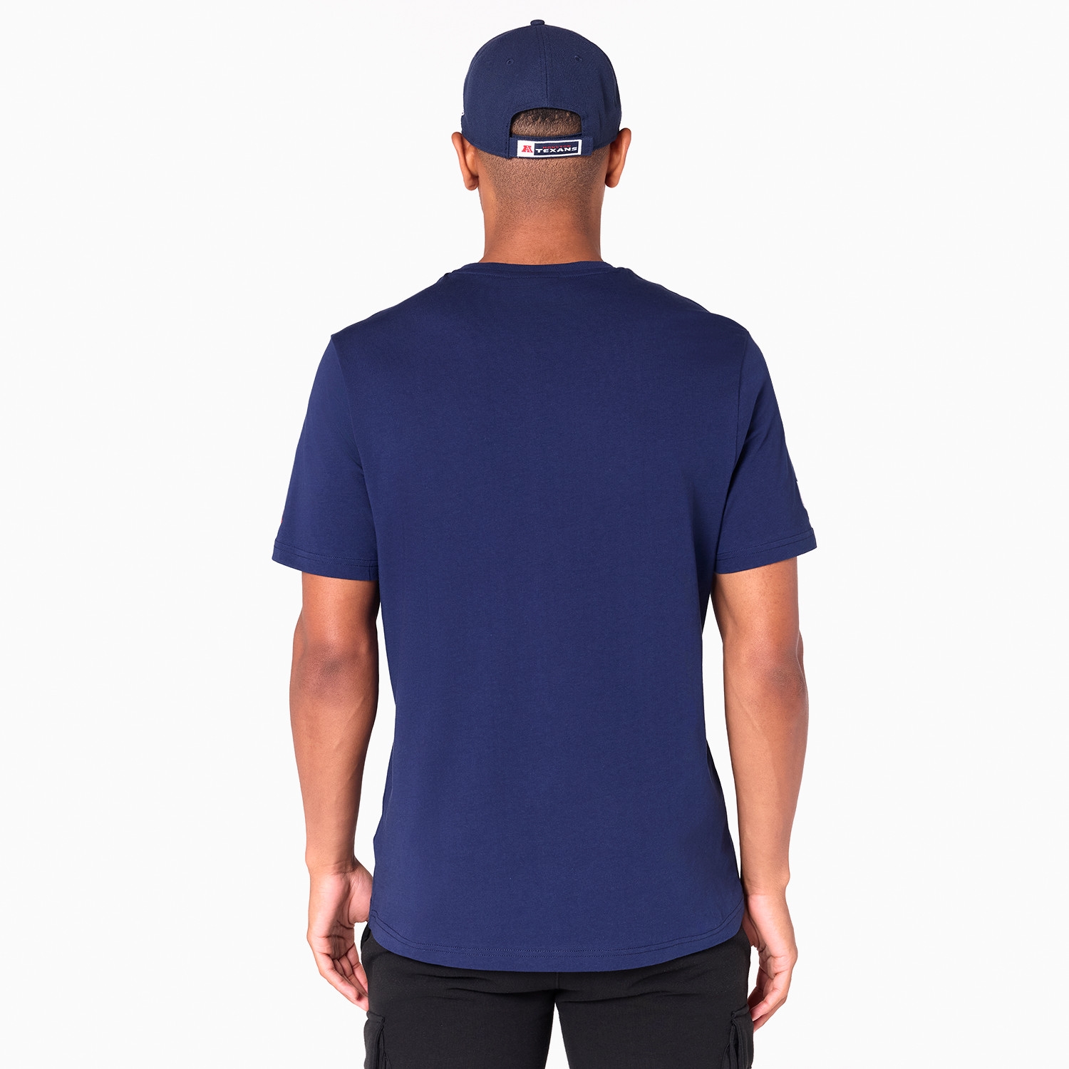Houston Texans Team Logo New Era NFL T-Shirt Navy
