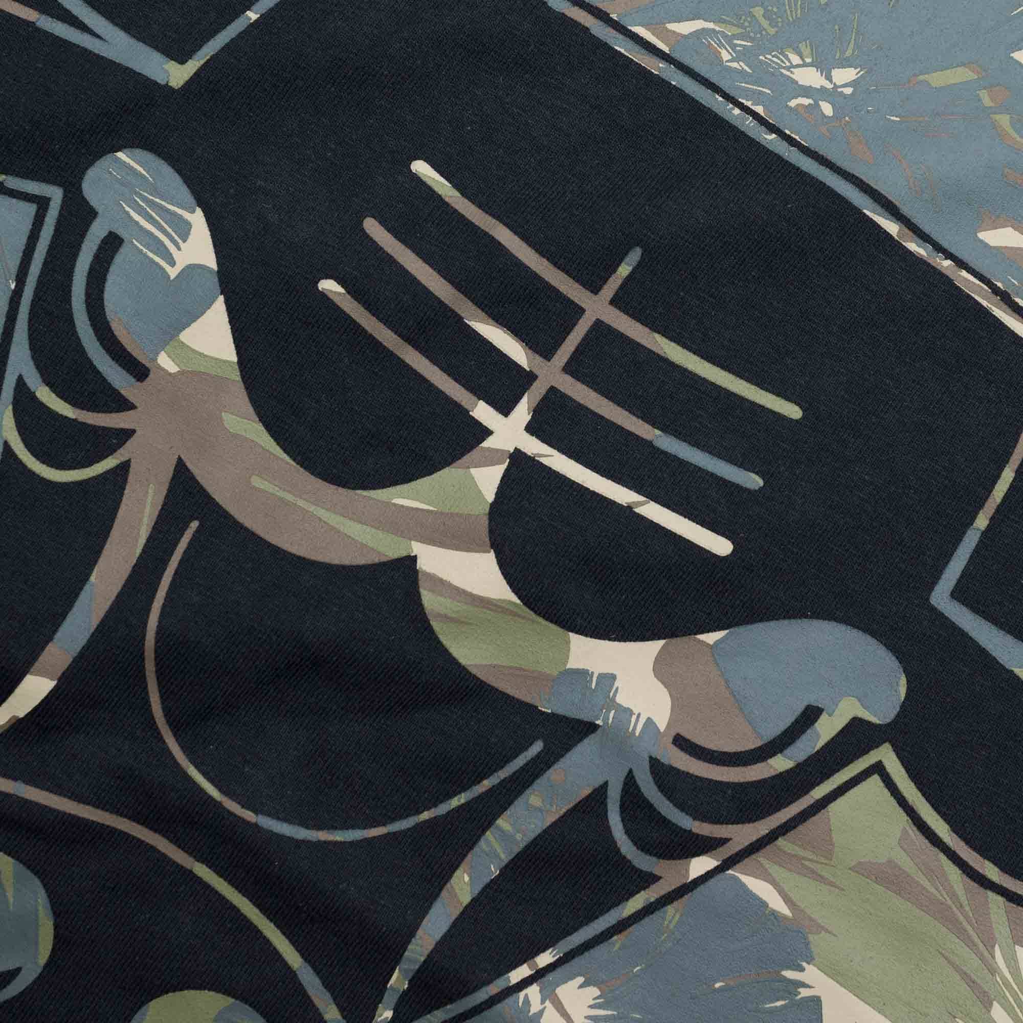 Chicago Bulls Zach Lavine Camo Logo NBA T-Shirt Black