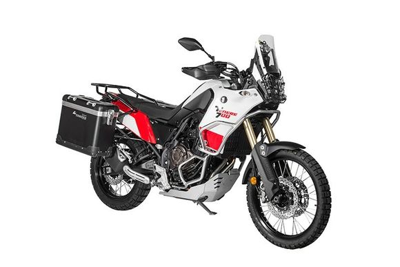 Touratech ZEGA Pro 31/38 suitcase - Black support included - Black anodizedRef: Trt01229A / 01-632-5782-0