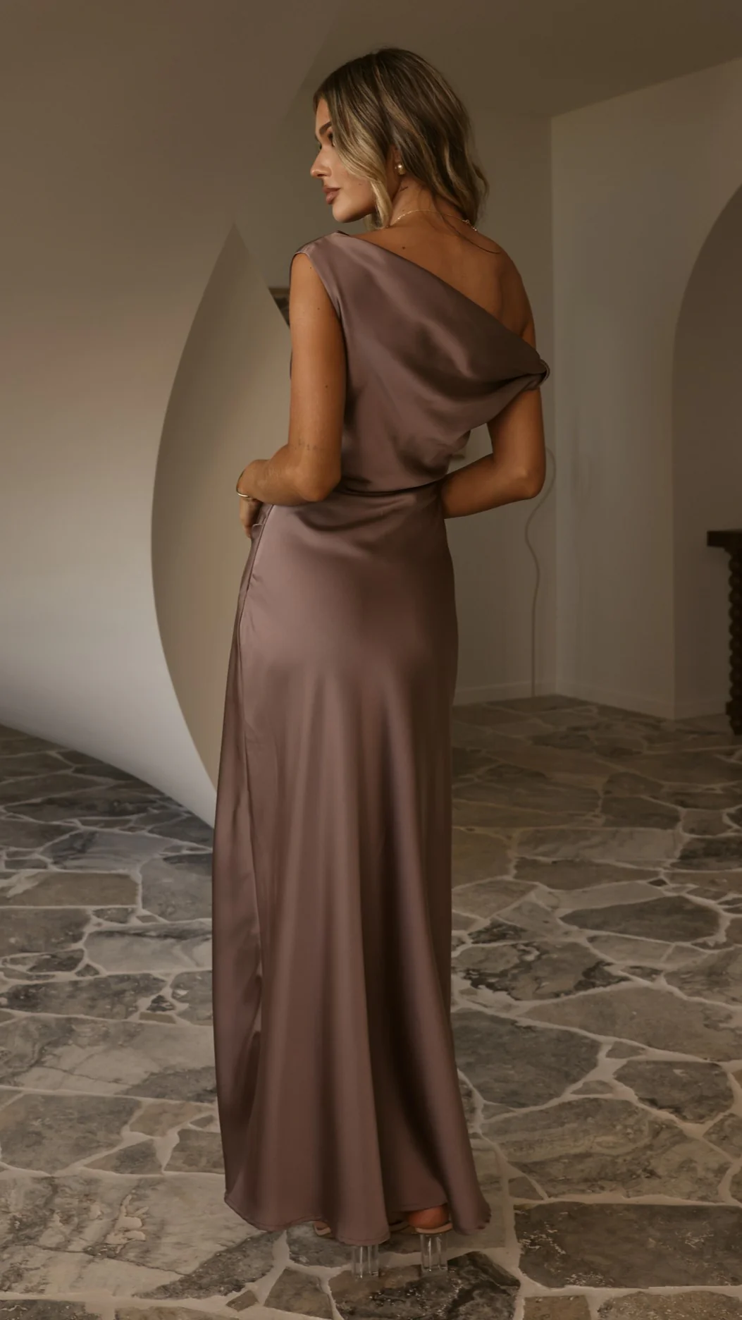 Gigi Maxi Dress - Mushroom