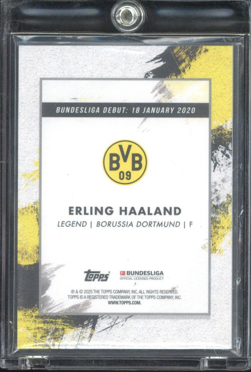2025 Topps Inception Bundesliga Erling Haaland /49