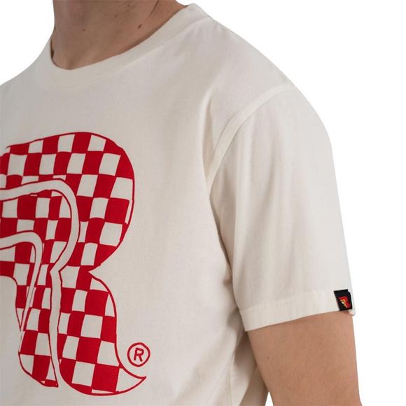 T-Shirt manches courtes RIDING CULTURE CHECKERBOARD - BlancRef : RID0032