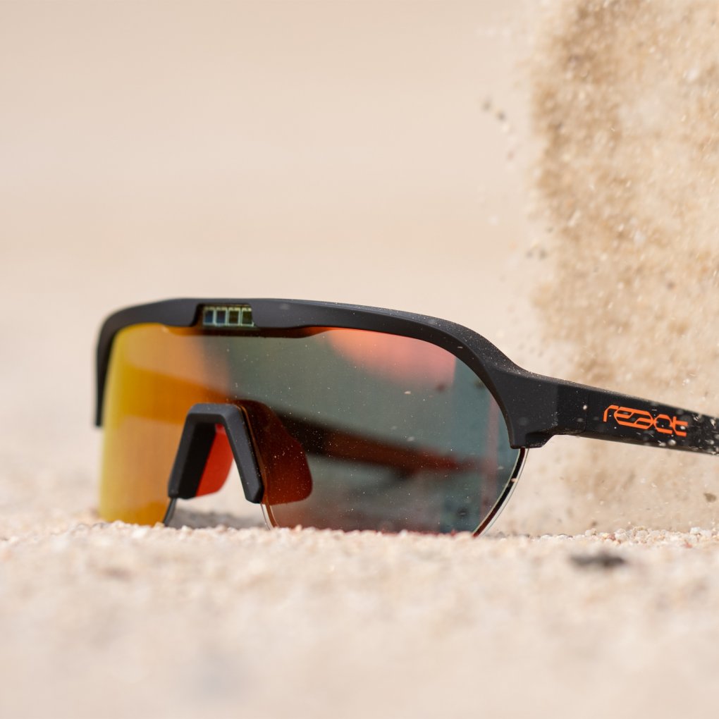 React Optray Glasses - Ruby