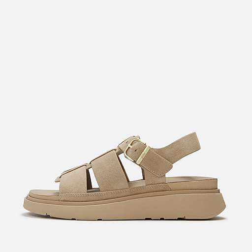 Suede Fisherman Sandals