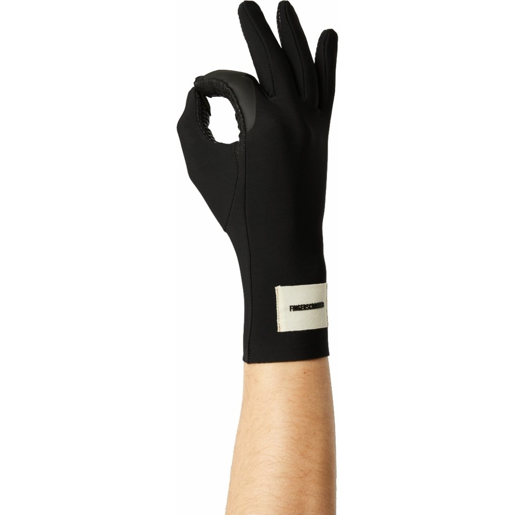 FINGERSCROSSED Mid Season Cycling Gloves - Black
