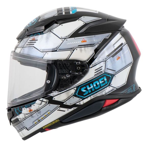 Casque intégral Shoei NXR2 - FORTRESS - Blanc / GrisRef : SI0515-C7769