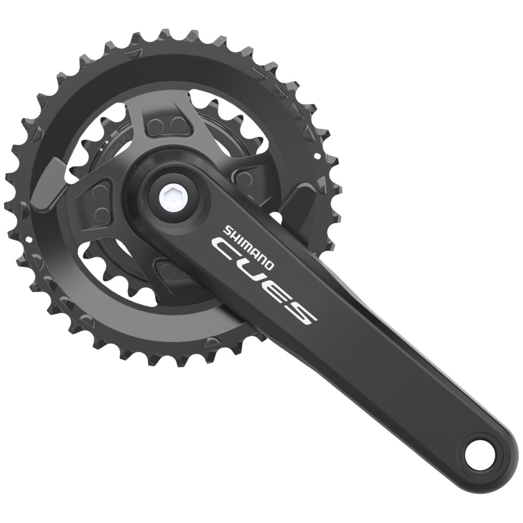 Shimano CUES FC-U4010-2 Crankset - 9/10/11-speed - without Chain Guard