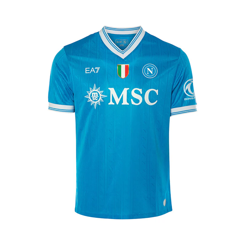 SSC Napoli Home Match Jersey for Kids 2025/2026