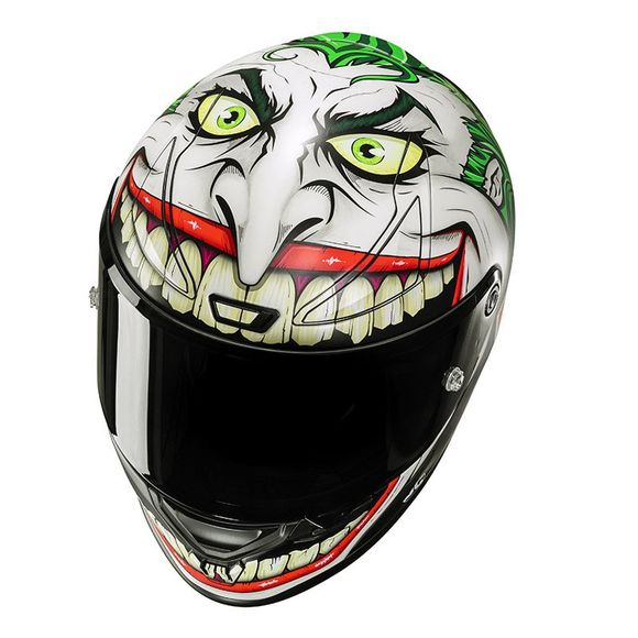 HJC RPHA 1 full face helmet - JOKER DC COMICS - Green / PurpleRef: HJ1080