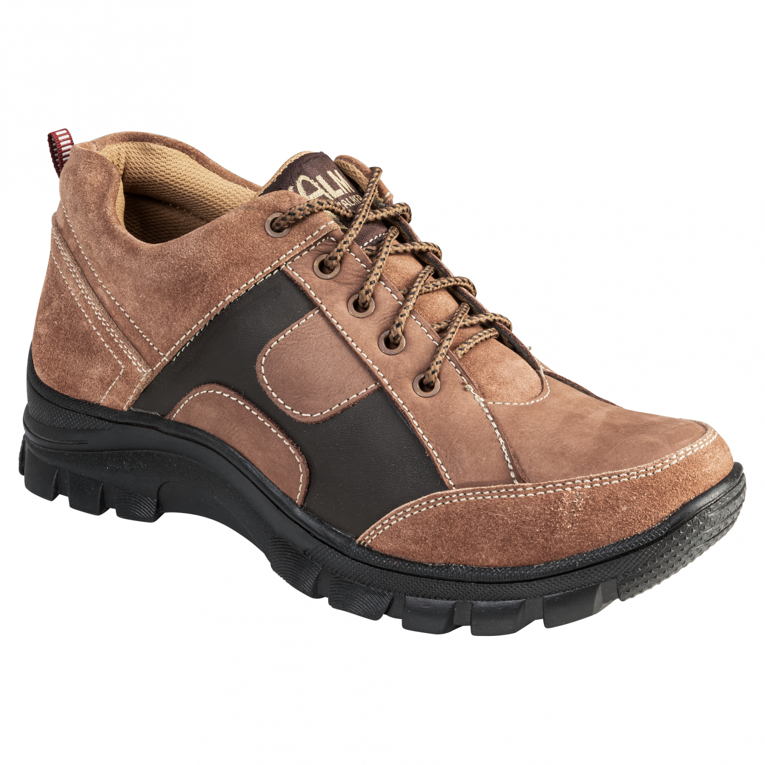 Almwalker Outdoor Leather Shoes Jack Men (Brown\/Black)