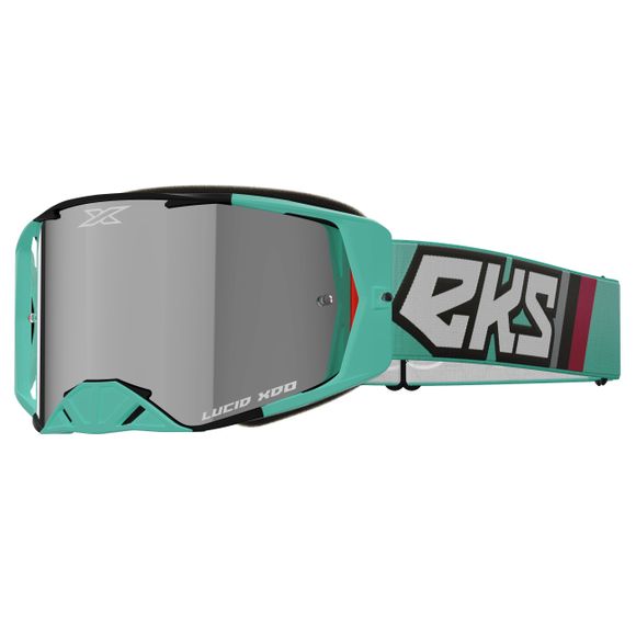 EKS LUCID MINTY cross mask - SILVER MIRROR 2023 - GreenRef: KS0011 / 067-11085