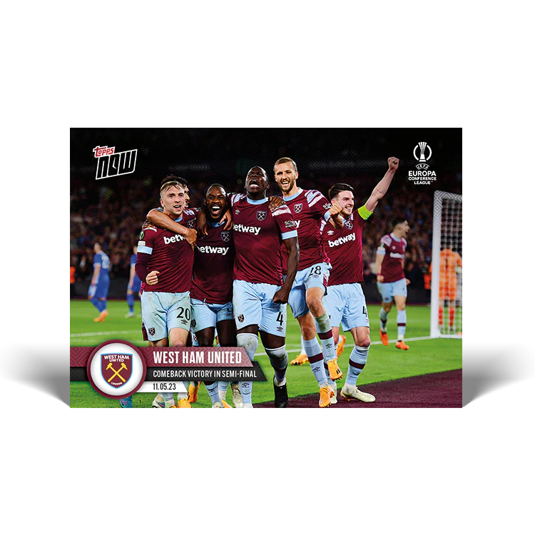 Topps UK - Comeback victory in semi-final - EL TOPPS NOW® Card #47