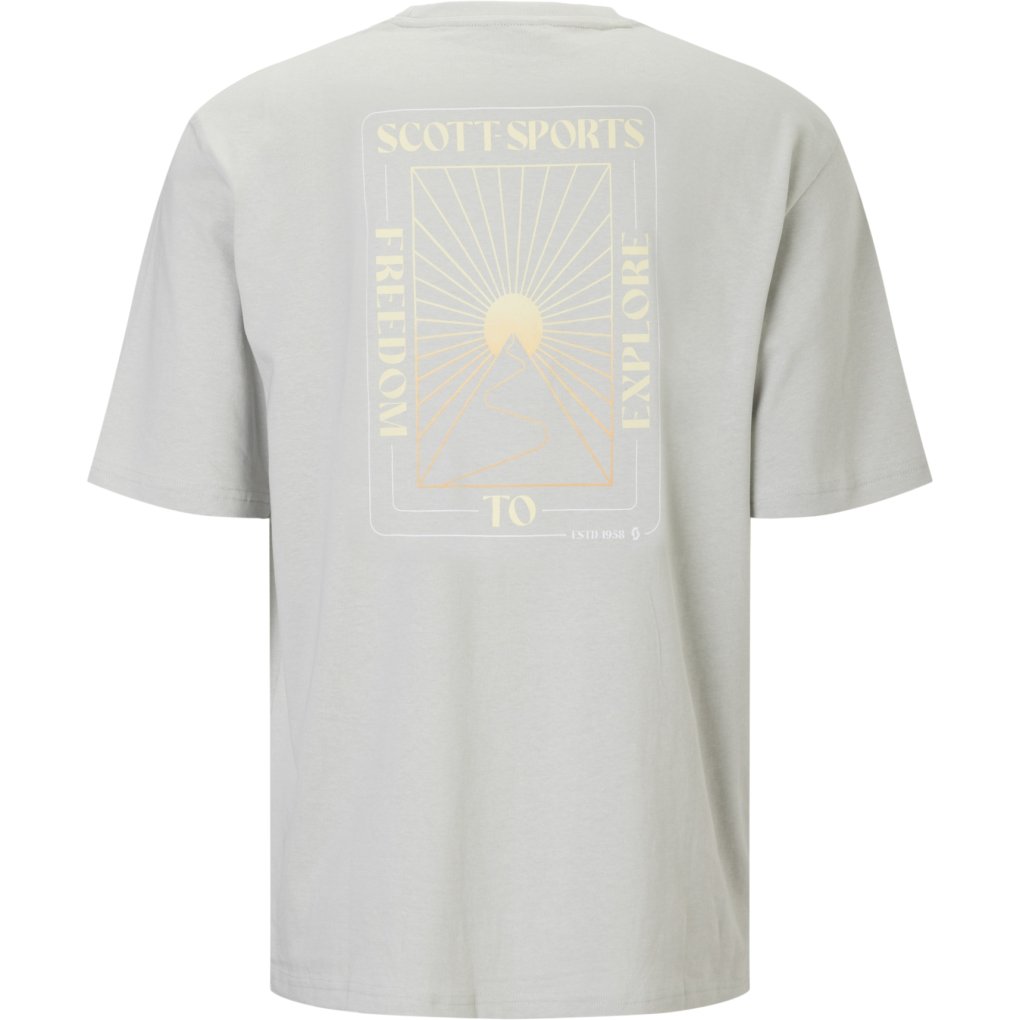 SCOTT Graphic Short Sleeve Tee Men - spray grey