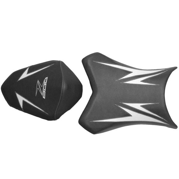 Bagster black deco white seat coverRef: 2231D