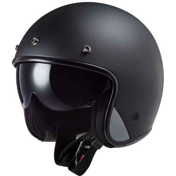 Jet LS2 of601 Bob II helmet - BlackRef: LS0865