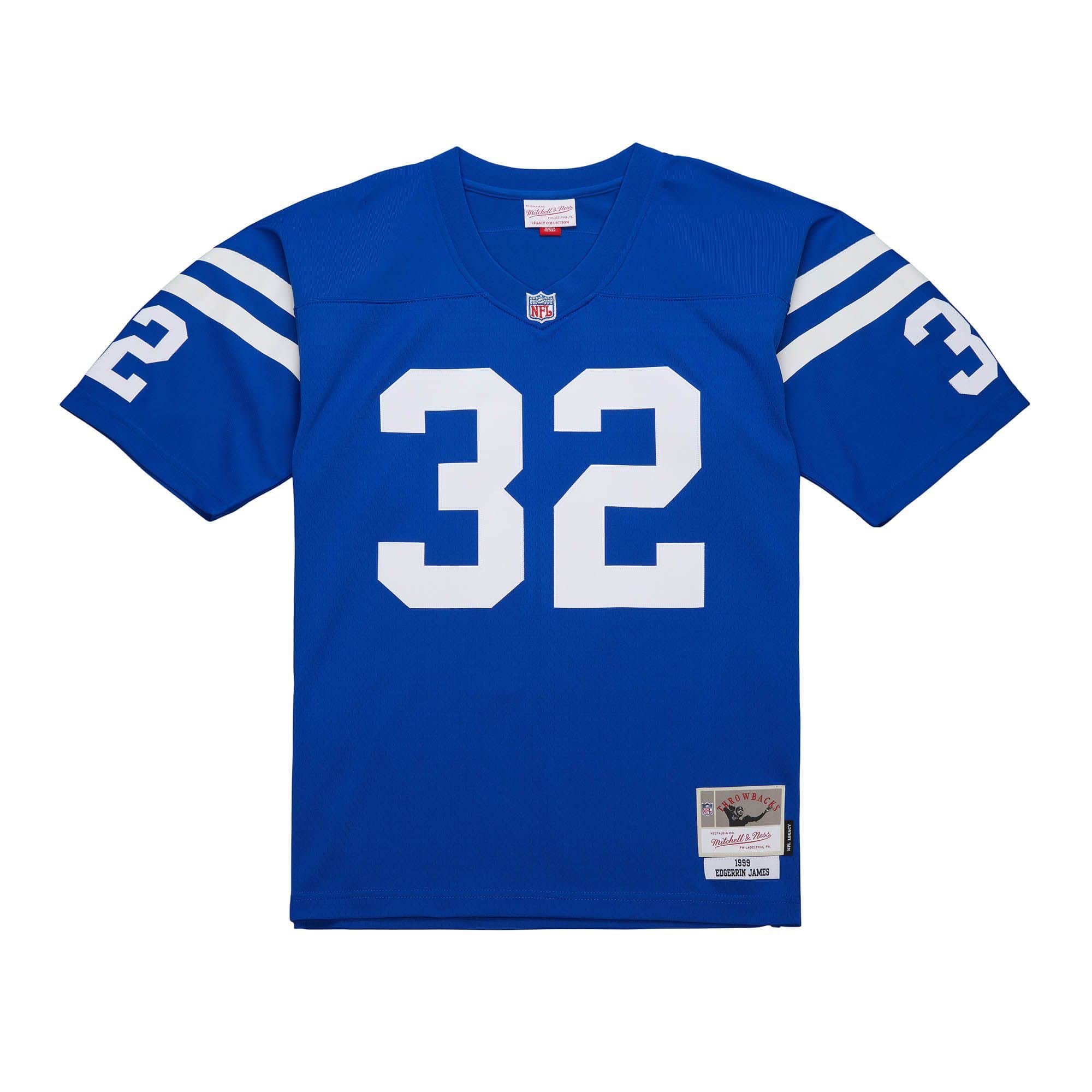 Edgerrin James #32 Indianapolis Colts 1999 Legacy Throwback NFL Jersey Blue