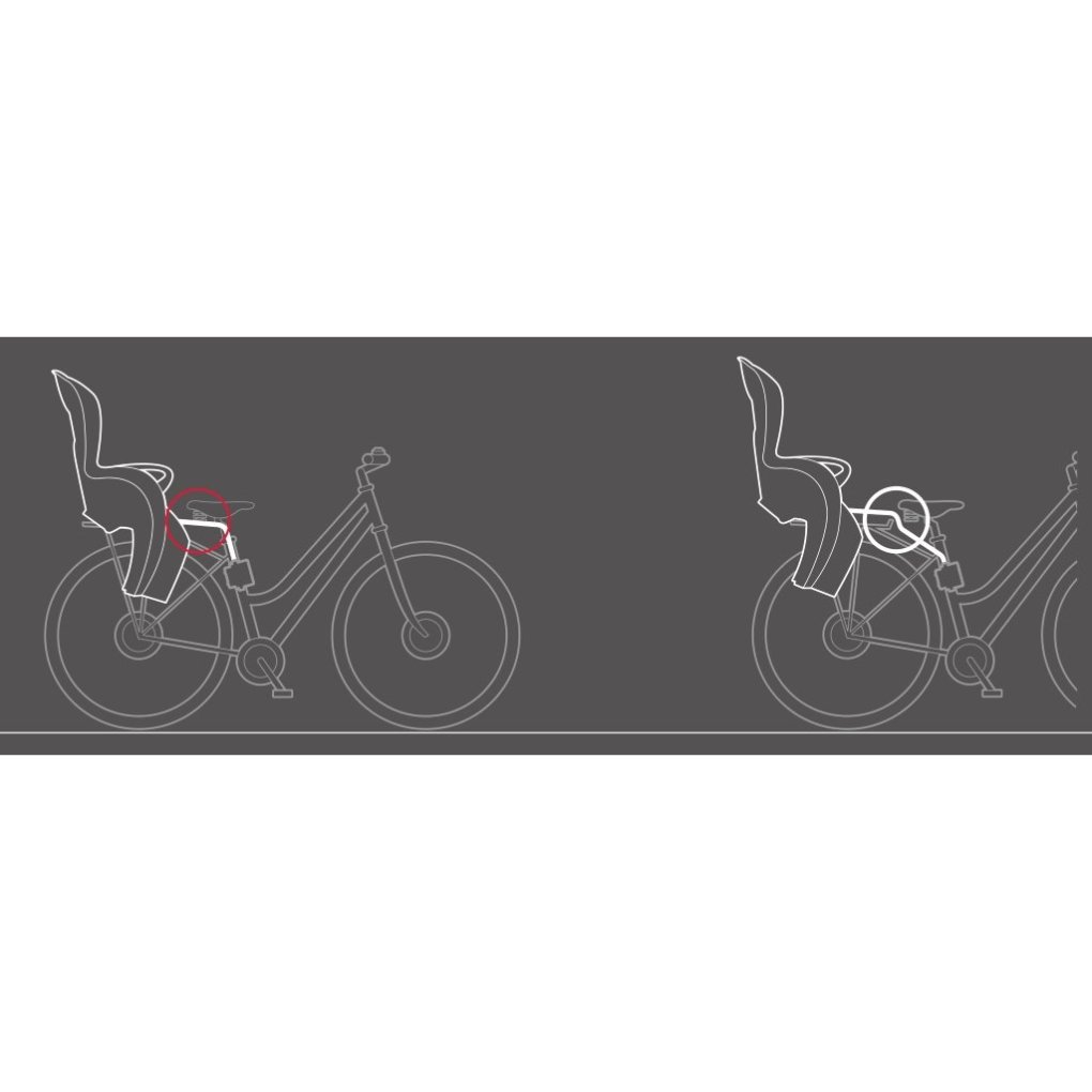 Hamax Bike Child Seat Extra Bar for small frames