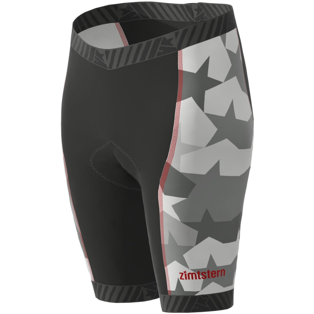 Zimtstern Misza Evo Liner with Chamois Women - Pirate Black/Gun Metal/Glacier Grey