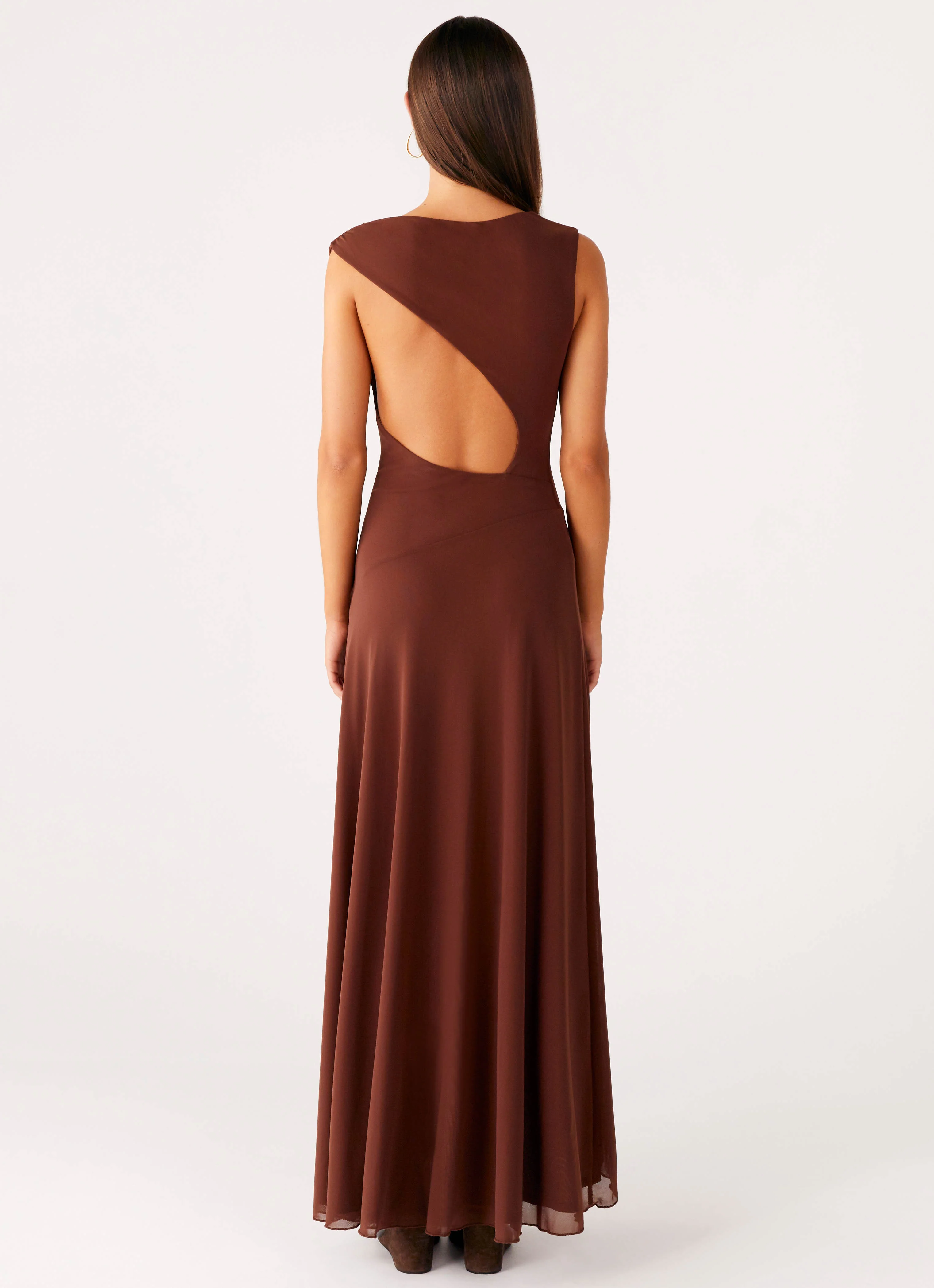 Danika Maxi Dress - Chocolate