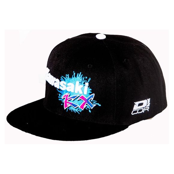 D'cor Kawasaki Retro Cap - Black / BlueRef: DCO0039 / 70-147-1