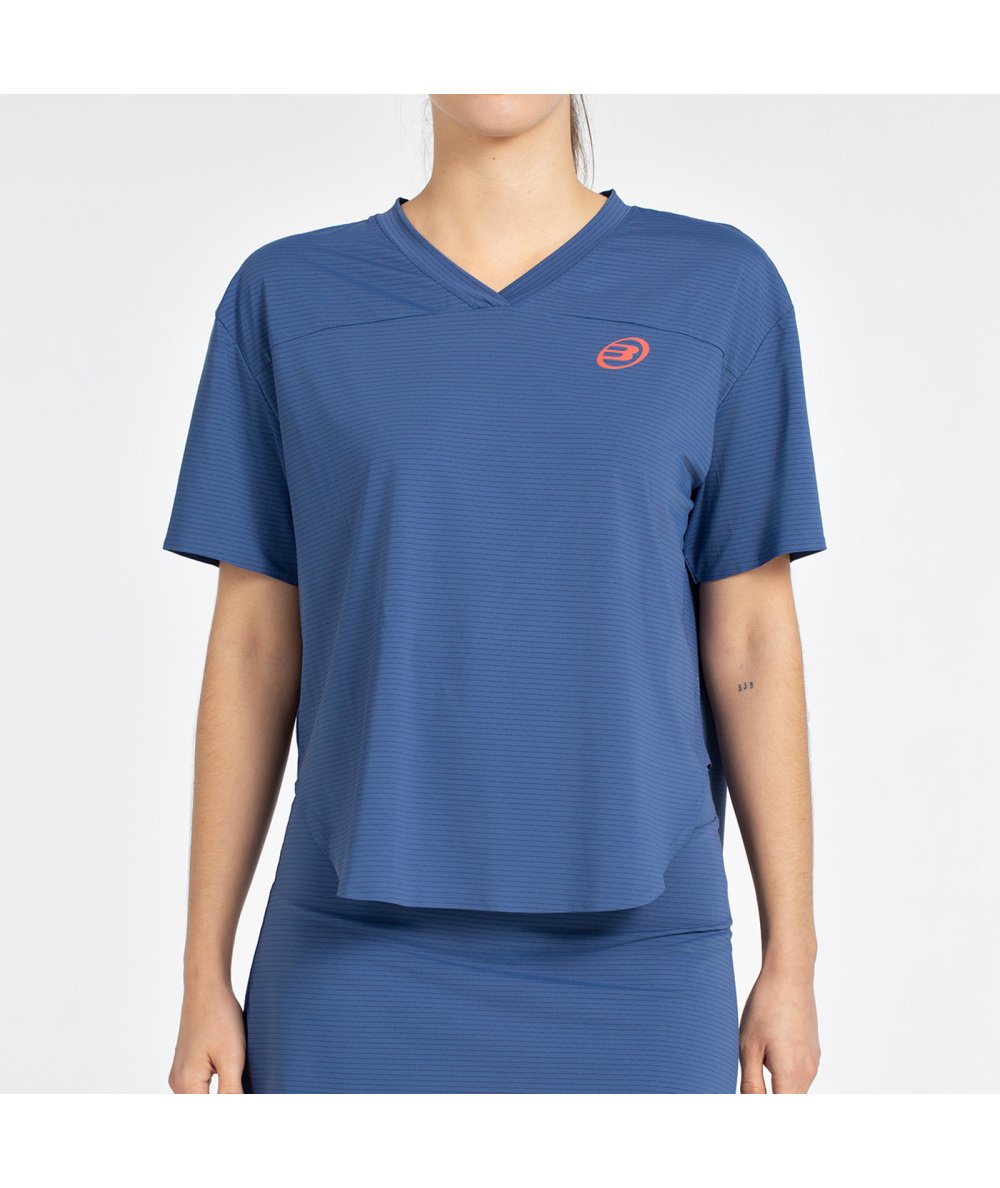 T-SHIRT BULLPADEL BELVIS BLUE SHADOW