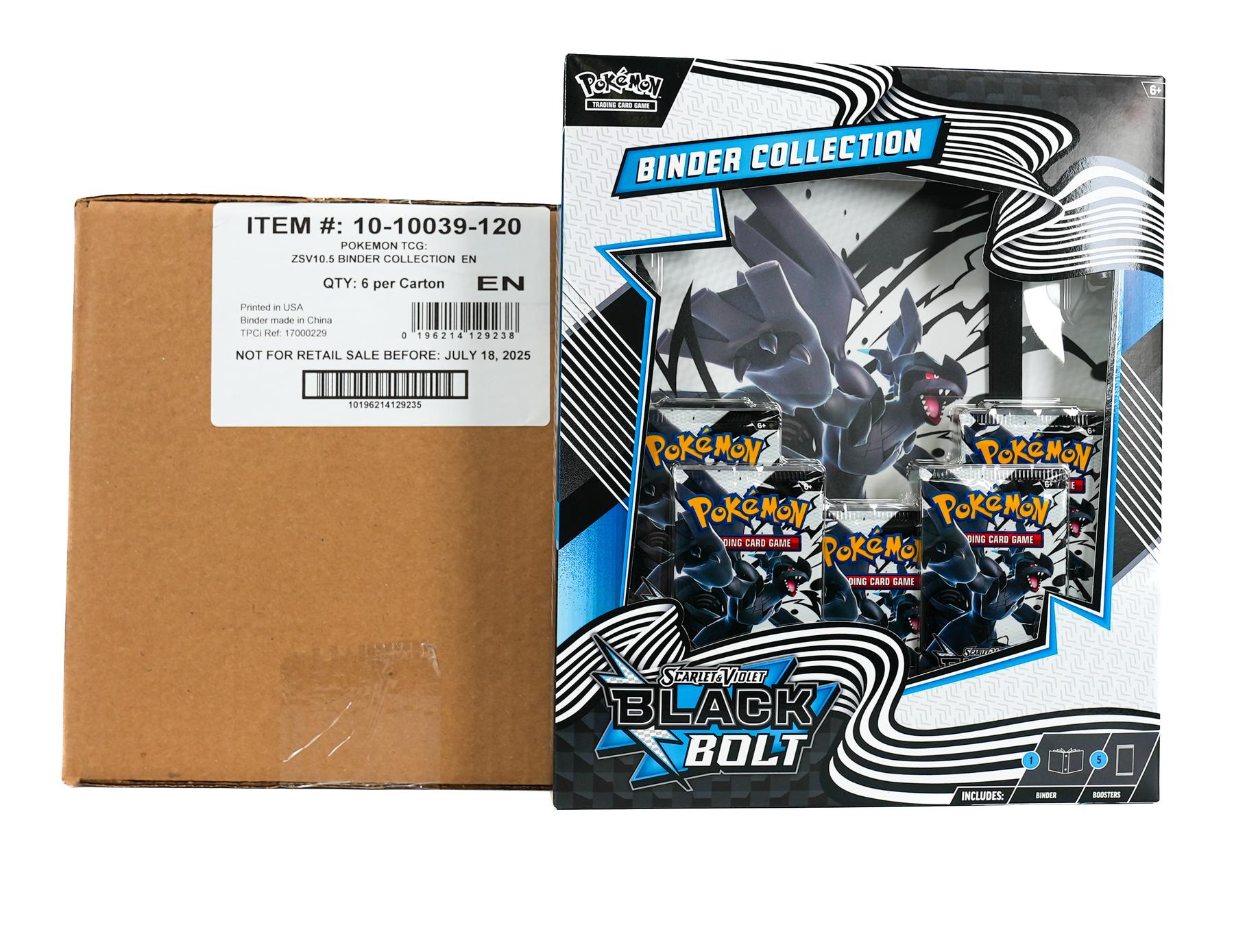 Pokemon Scarlet & Violet: Black Bolt Binder Collection