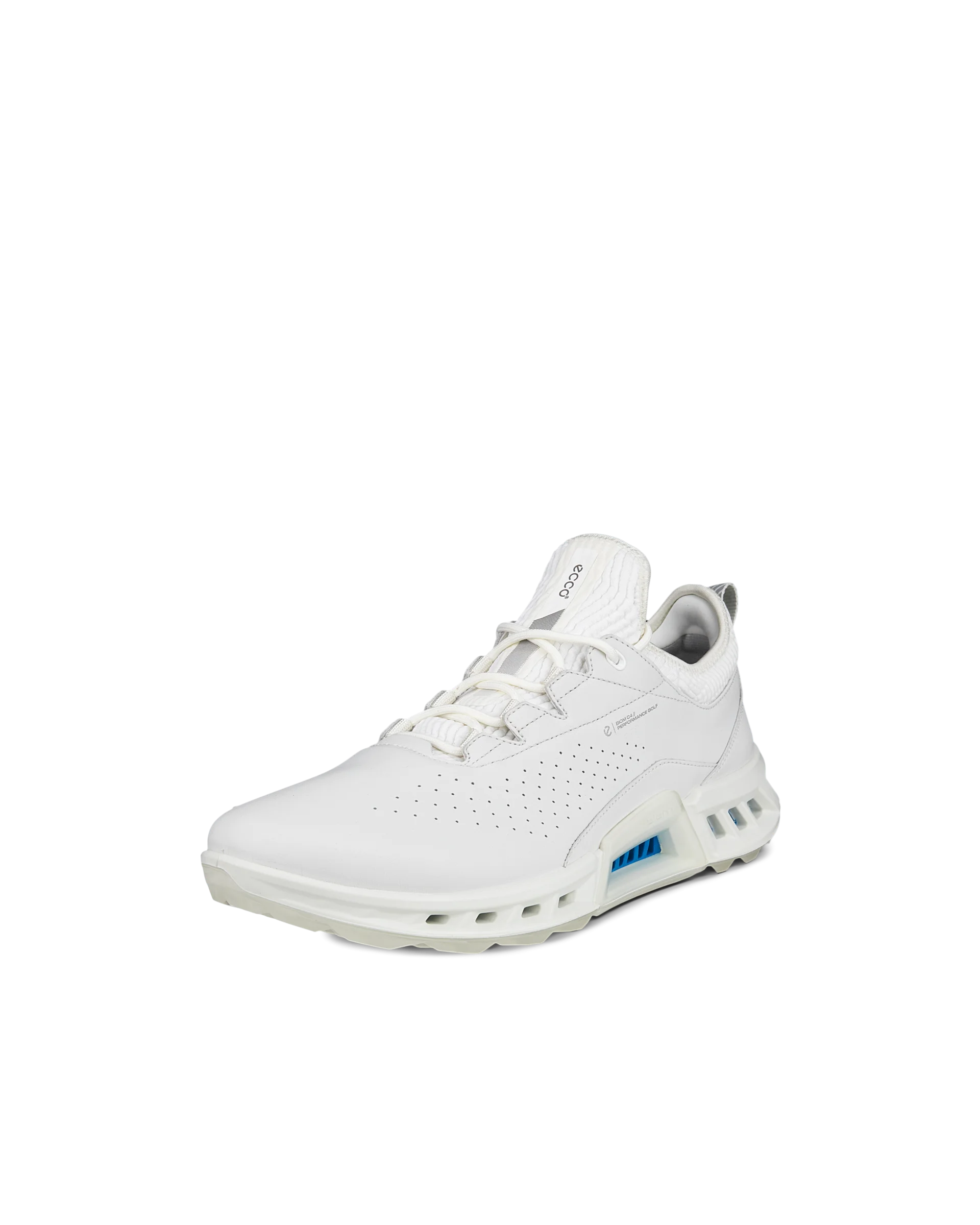 ECCO M GOLF BIOM C4 Herren Golfschuh aus Leder mit Gore-Tex Weiß