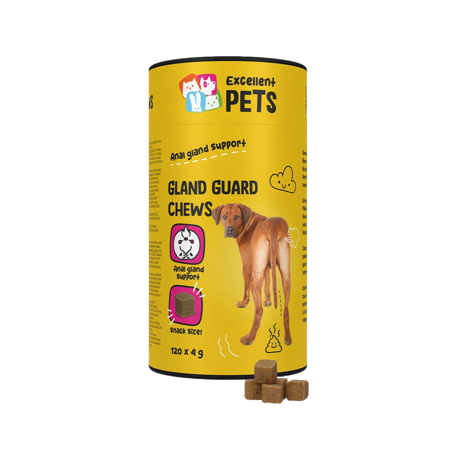 Excellent Pets Gland Guard Chew - 60 pieces