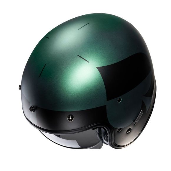Casque jet HJC V31 - KUZ - Vert / NoirRef : HJ1047-C53849