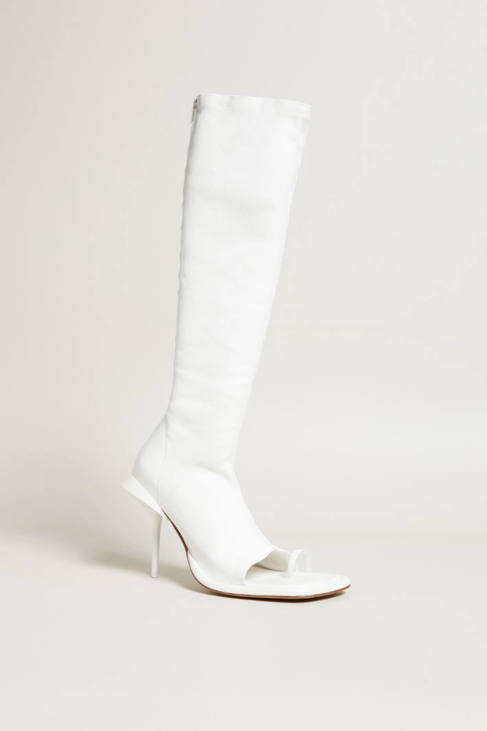 Thong boots - WHITE