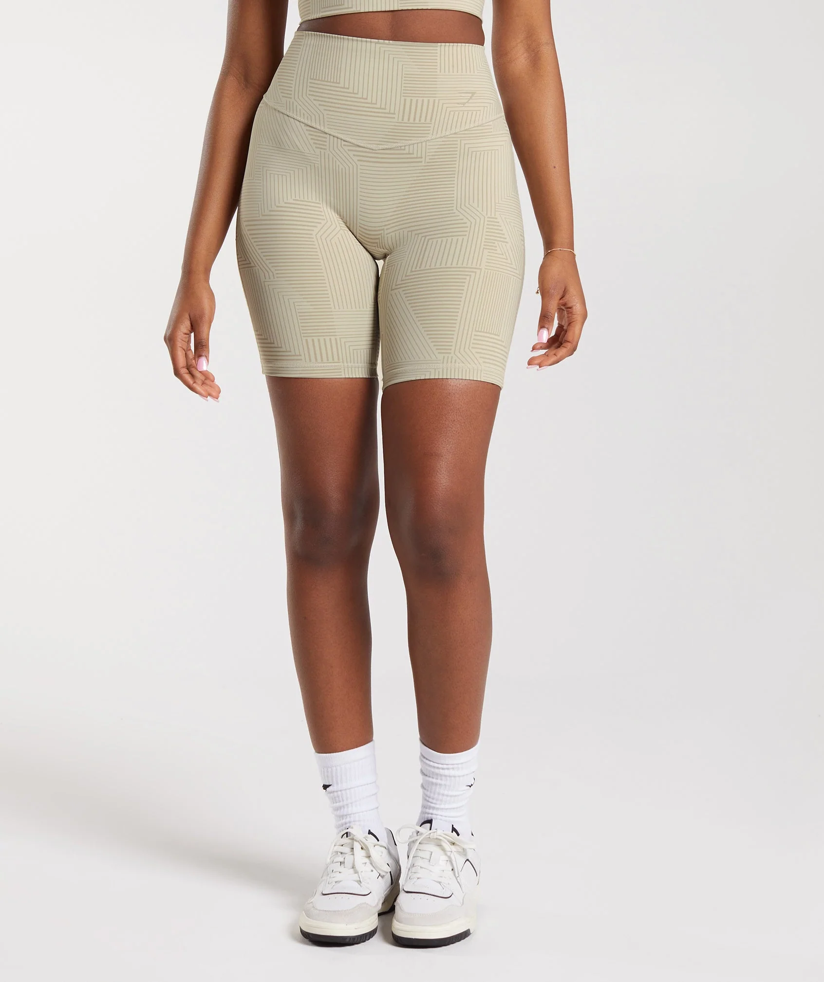 Elevate Cycling Shorts Sandy Brown