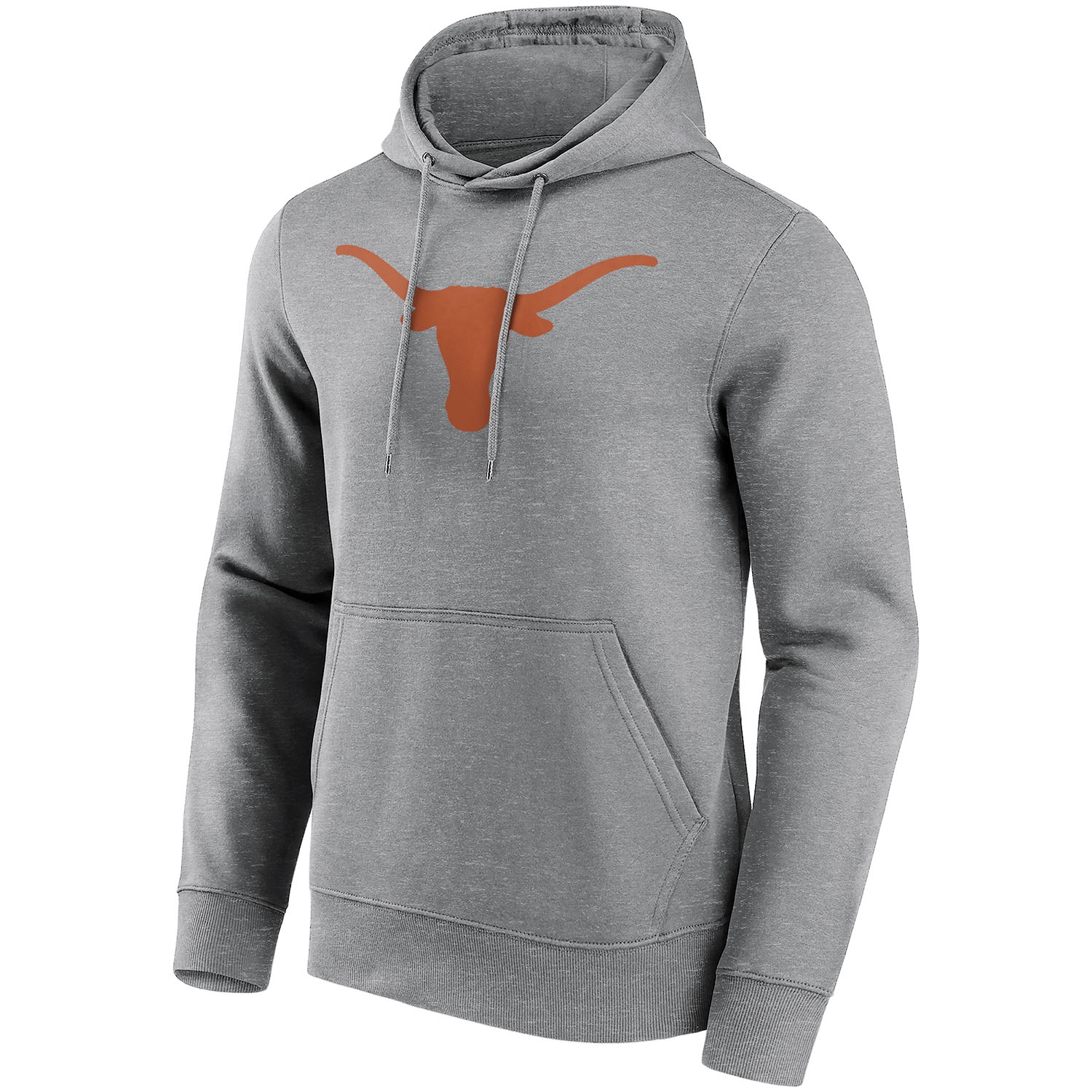 Texas Longhorns Primary Logo NCAA Hoodie Grey