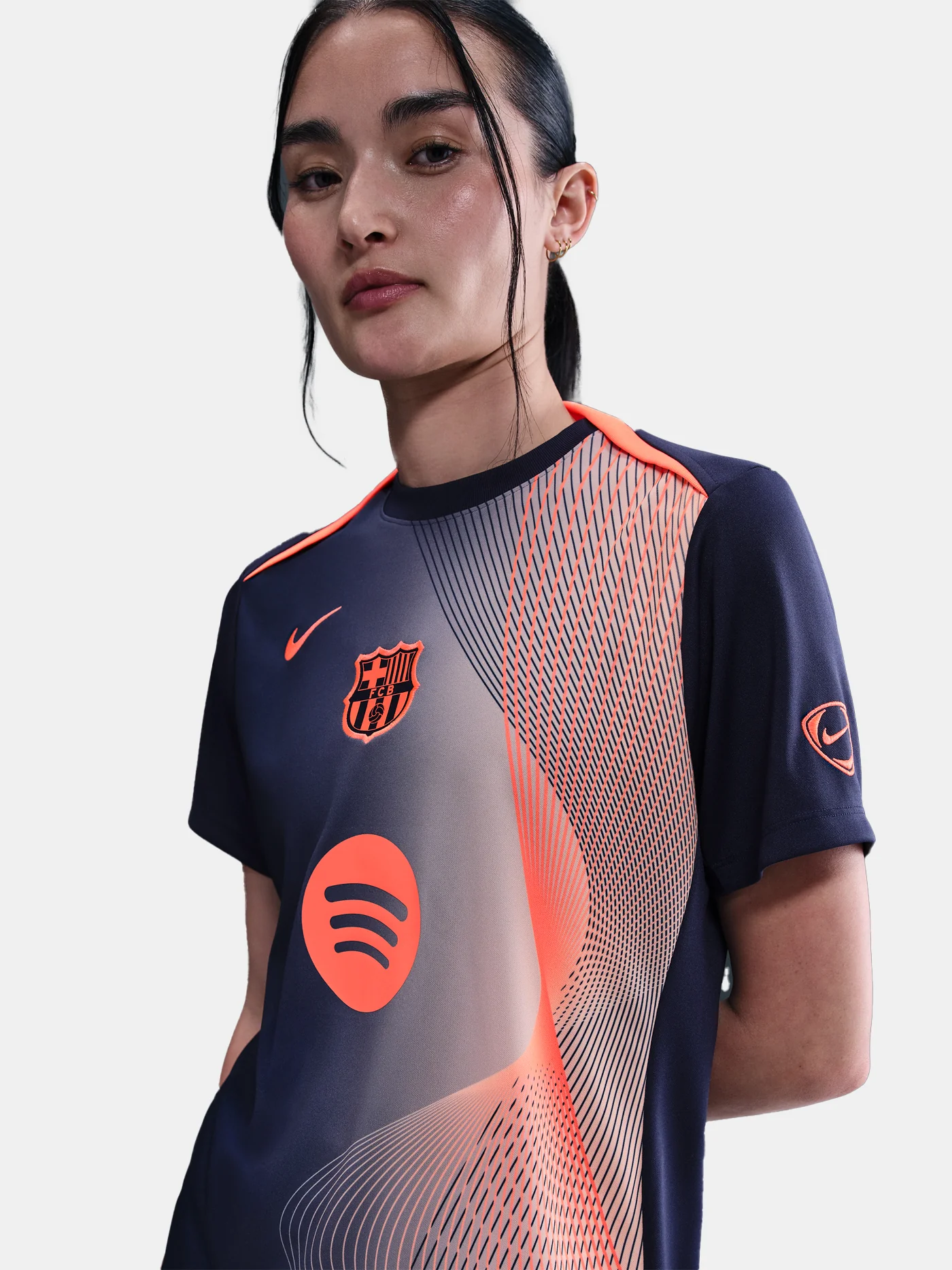 Pre-Match Third Shirt Fc Barcelona 25/26 T90 - Women