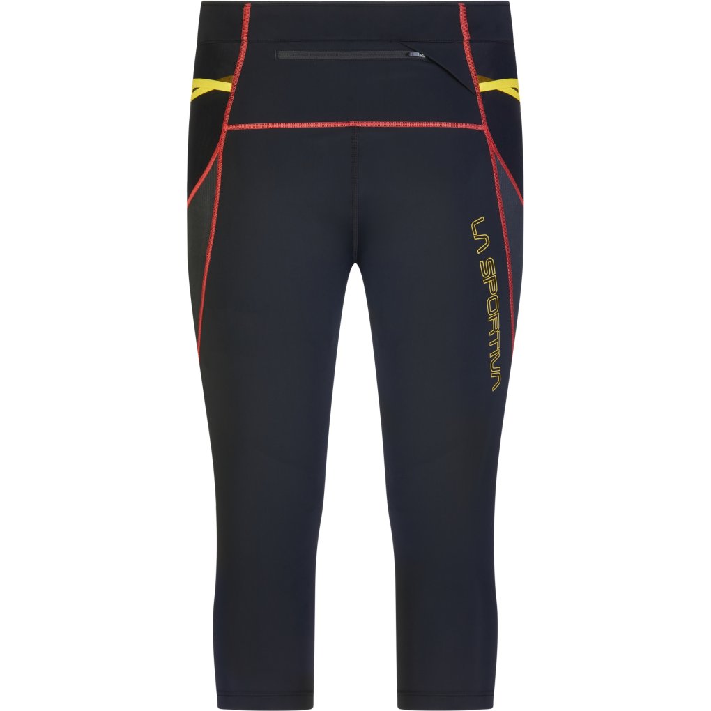 La Sportiva Triumph 3/4 Tights Men - Black/Yellow