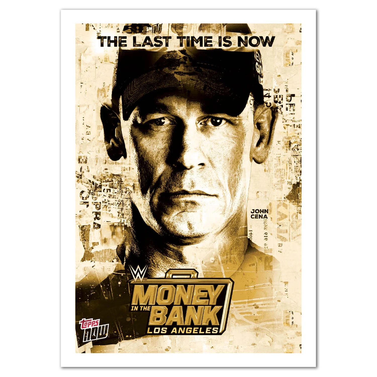 John Cena - 2025 WWE Topps NOW® - Card MITB