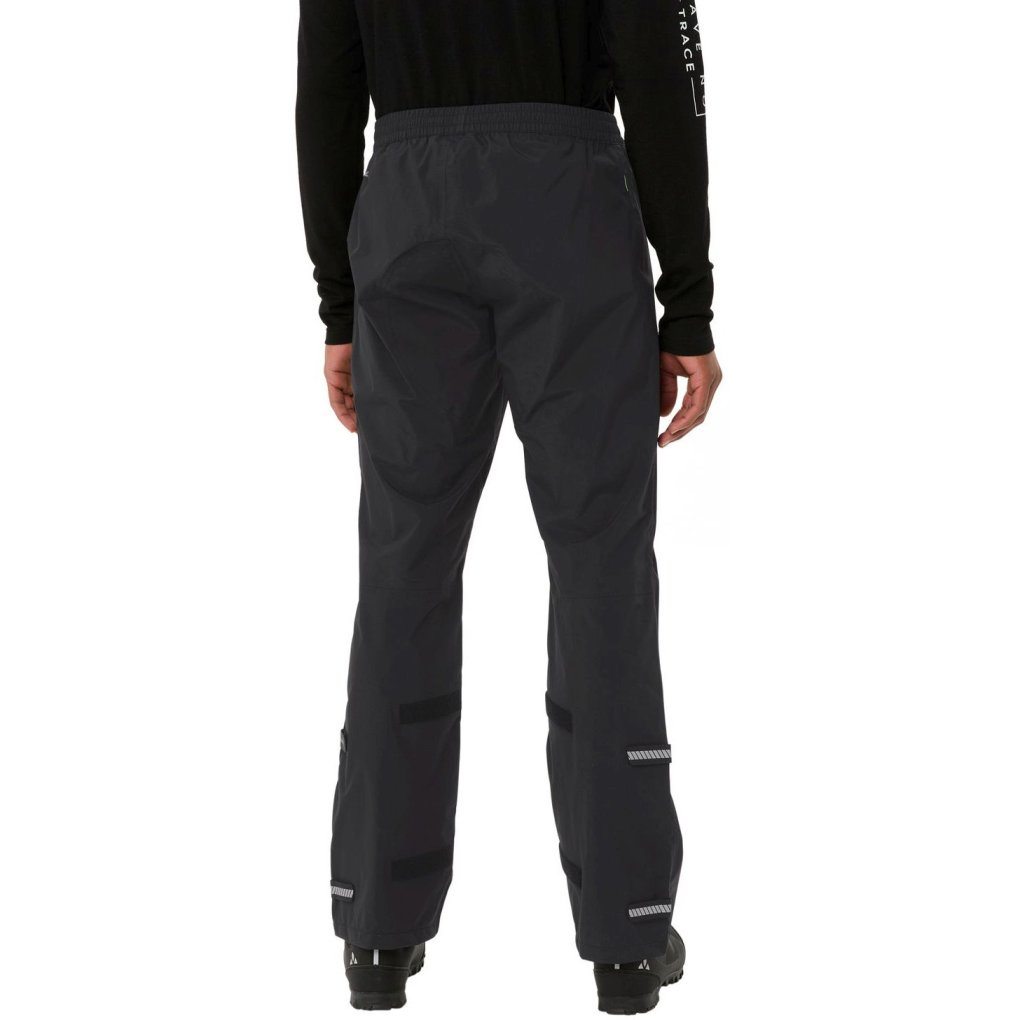 Vaude Yaras Rain Pants IV Men - Short - black