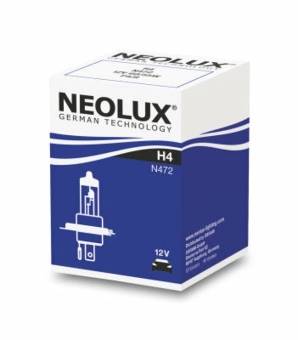 Osram Neolux H4 12V/60/55W bulb - Universal x1Ref: Osrm00051A / 1080428