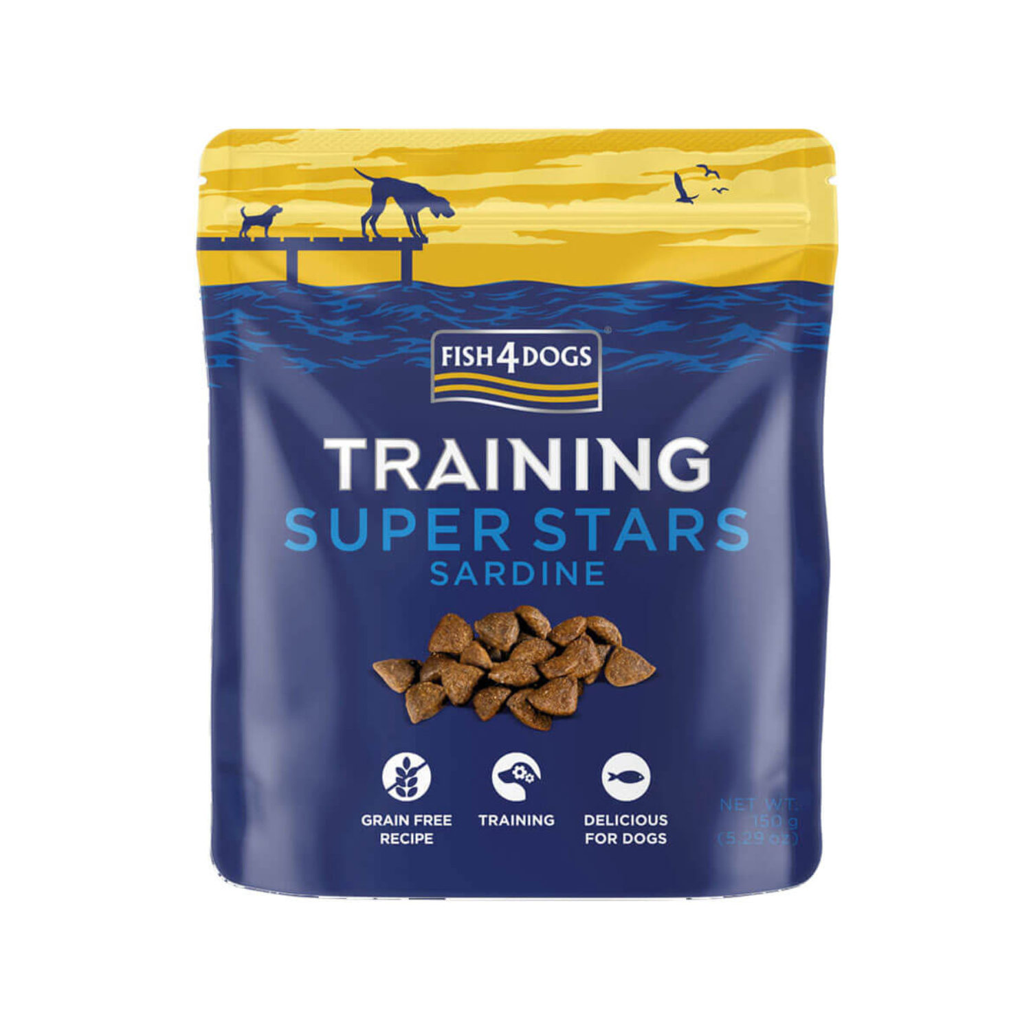 Fish4Dogs Super Star Training Treats - 150g