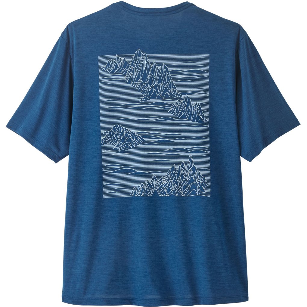 Patagonia Cap Cool Daily Shirt Men - Strataspire - Clement Blue - Light Clement Blue X-Dye