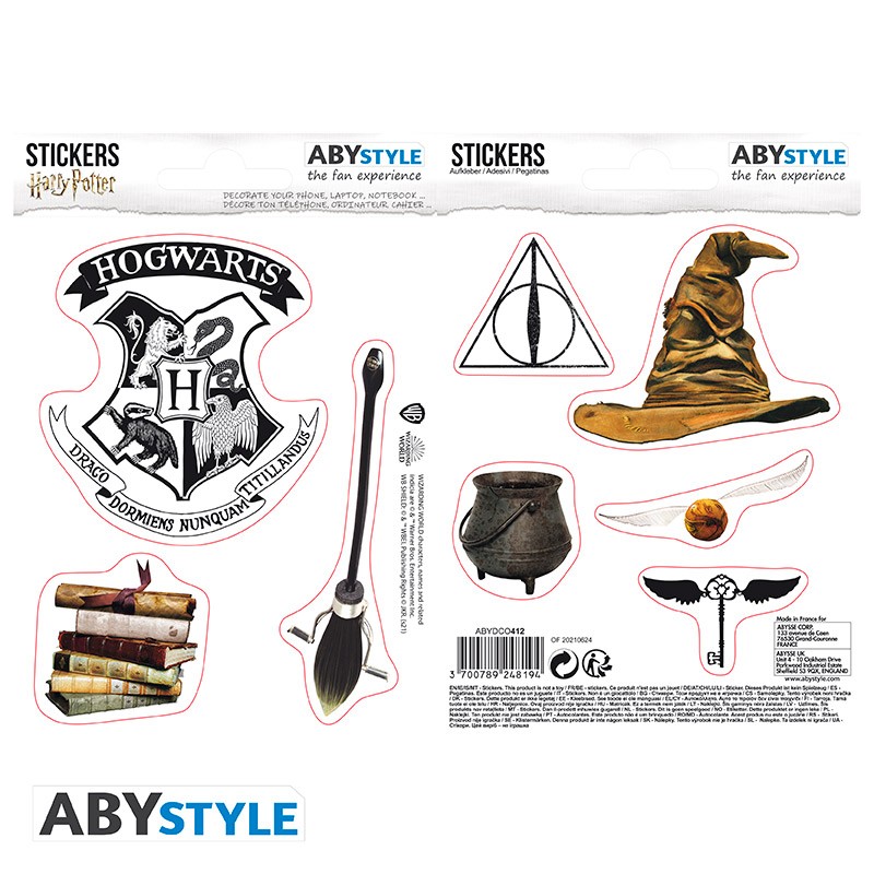 HARRY POTTER Mini Stickers Magical Objects (16x11cm)