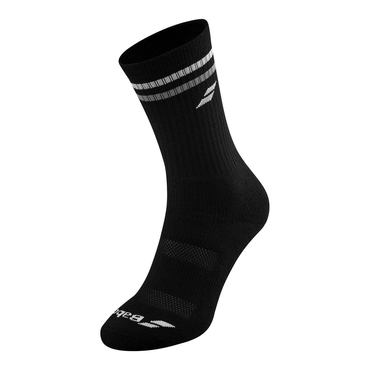 BABOLAT TEAM SINGLE SOCKS BLACK
