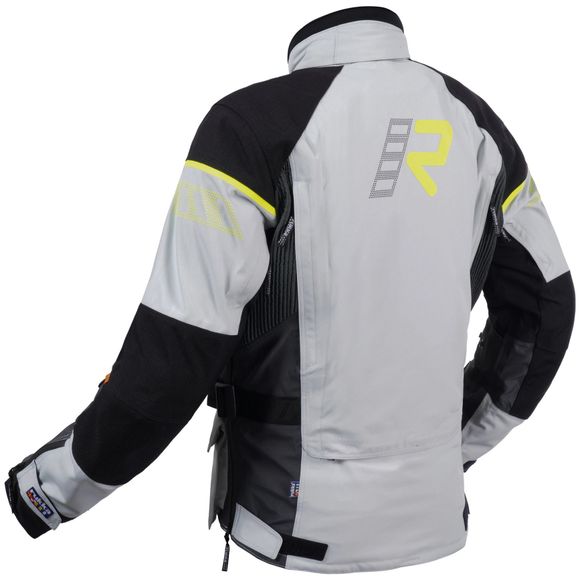 Rukka Ecuado-R Gore-Tex® Pro Motorcycle Jacket - Gray / YellowRef: Ruk0008-C52530