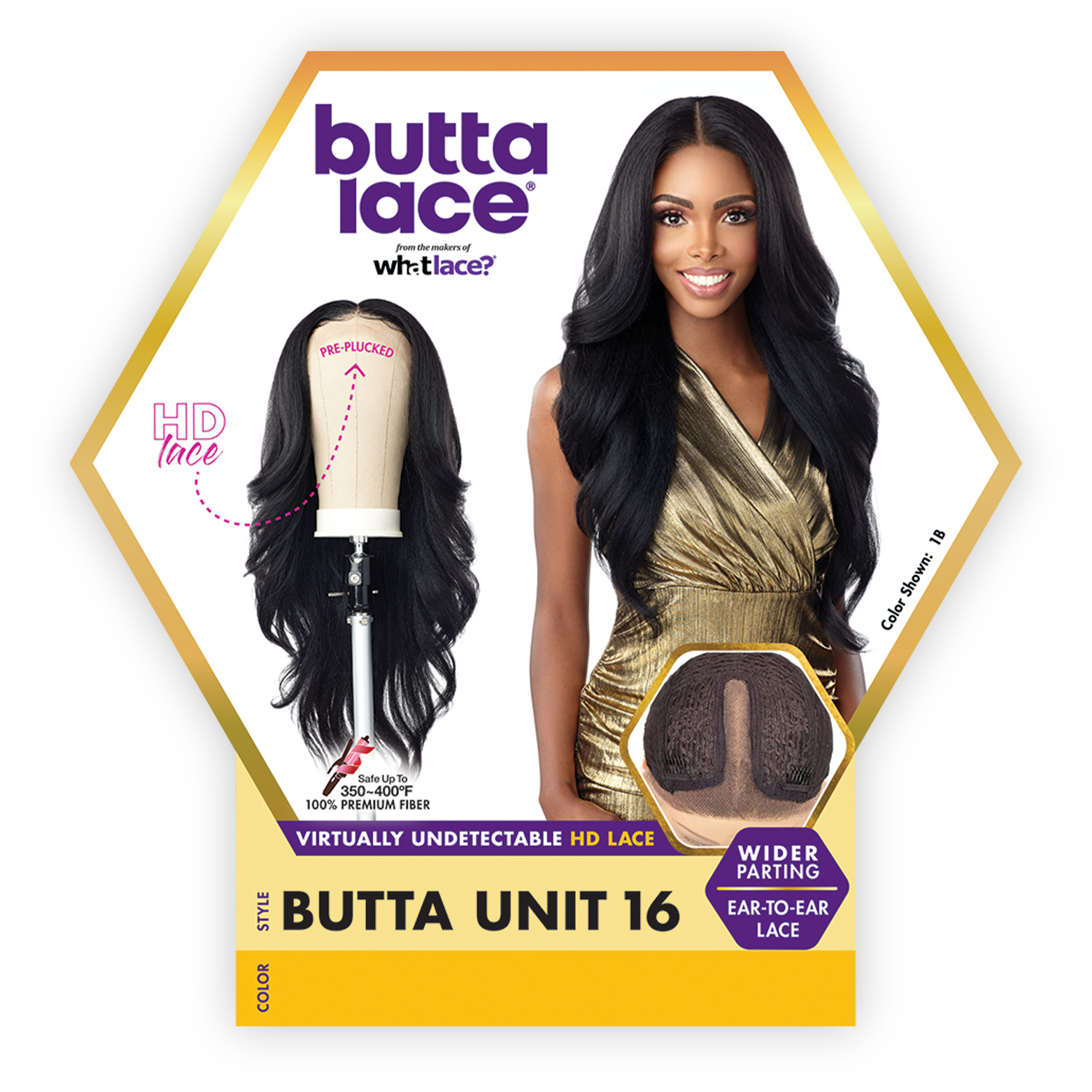Sensationnel HD Lace Front Wig Butta Lace Unit 16