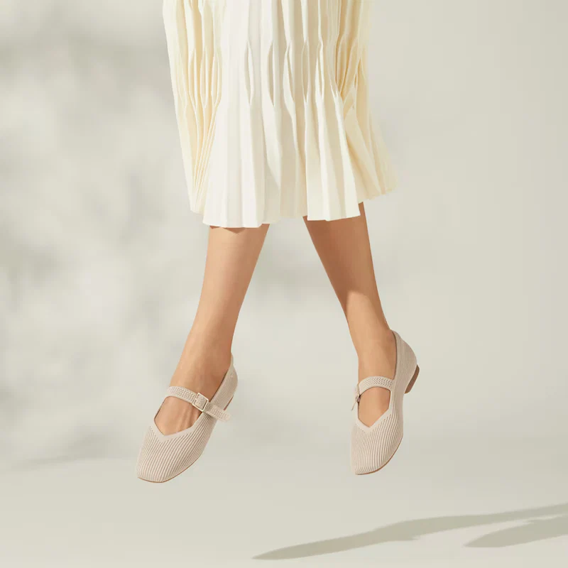 Square-Toe Mary Janes (Margot Mary Jane)