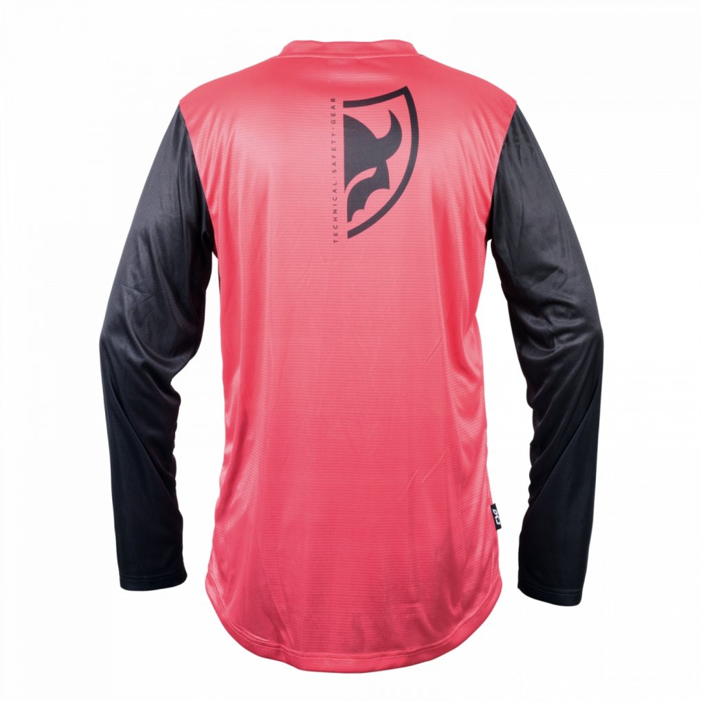 TSG Waft Long Sleeve Jersey - gentle red