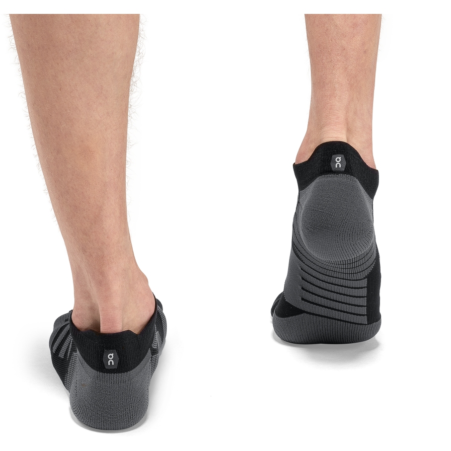 On Performance Low Sock - Black & Shadow