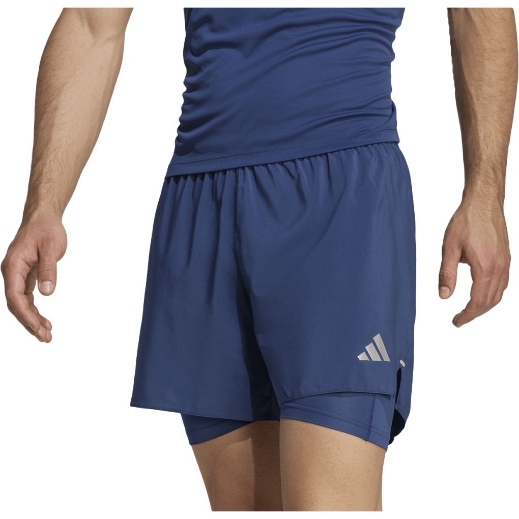 adidas Adi365 Essential 2in1 Running Shorts Men - tech indigo JZ7774
