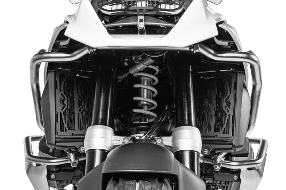 Touratech Aluminum radiator protection - BlackRef: Trt00249A / 01-035-5015-0