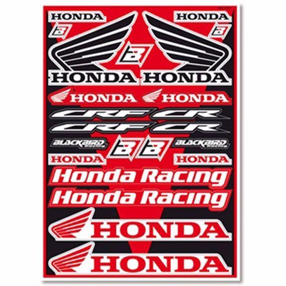 Blackbird Honda Sticker SheetRef: 781870 / 1054588